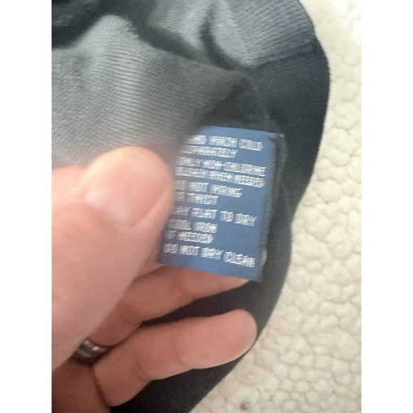 Ralph Lauren Polo Graphic Spell Out Red Logo Lightweight Black Hoodie Men M NICE - Picture 12 of 14